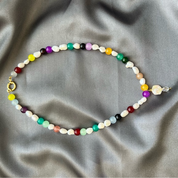 Natural pearl necklace - Picture 7 of 9